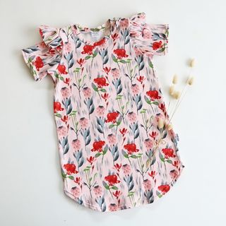 CUSTOM Short Sleeve Poppy Dress