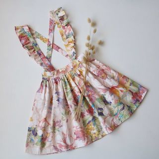 CUSTOM Ruffle Suspender Skirt