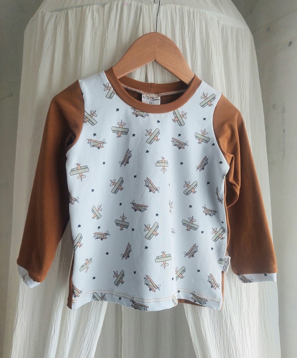 Planes Long Sleeve Tee Size 2