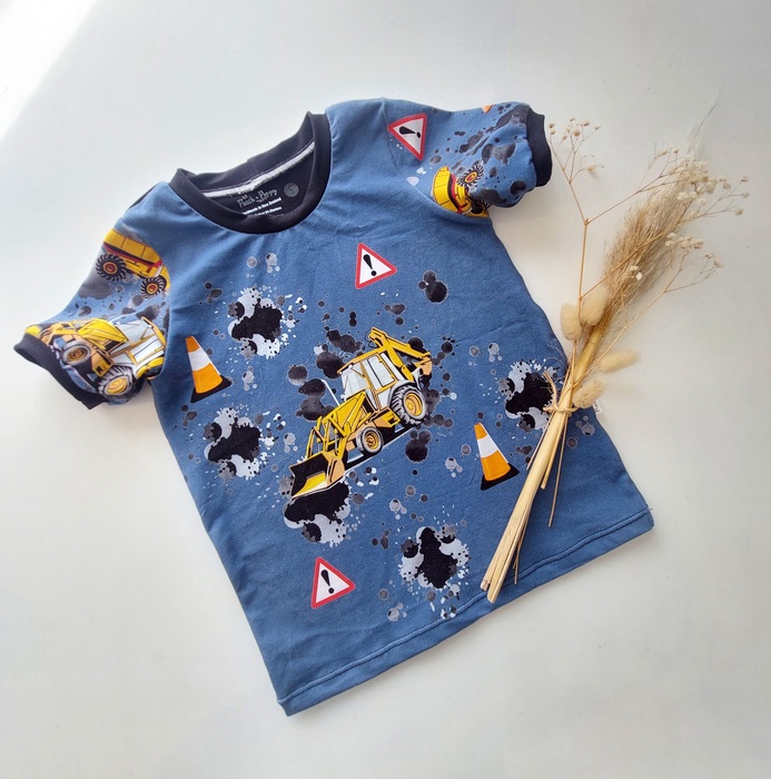 Digger Ringer Tee Size 5 *Faulty*